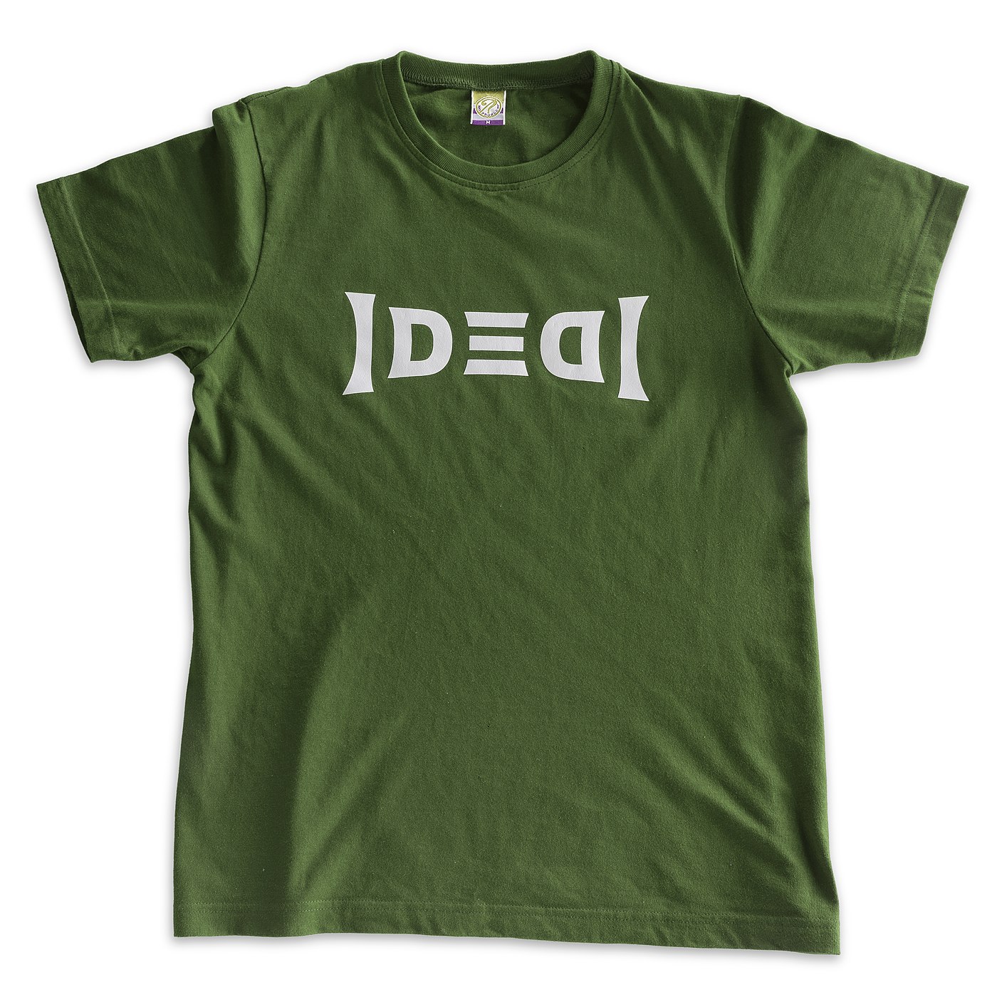 ambigram ideal print on shirt